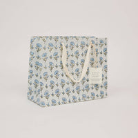 Block Printed Gift Bags (Medium) - Blue Stone Refresh