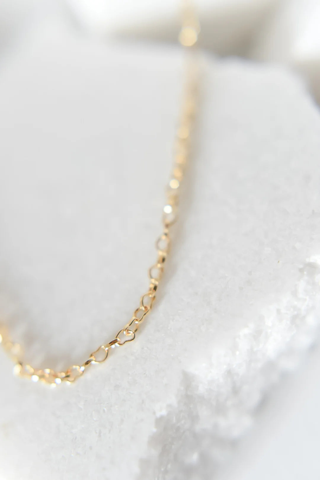 The Maggie Heart Dainty Necklace 18k Gold Plated