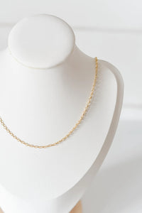 The Maggie Heart Dainty Necklace 18k Gold Plated