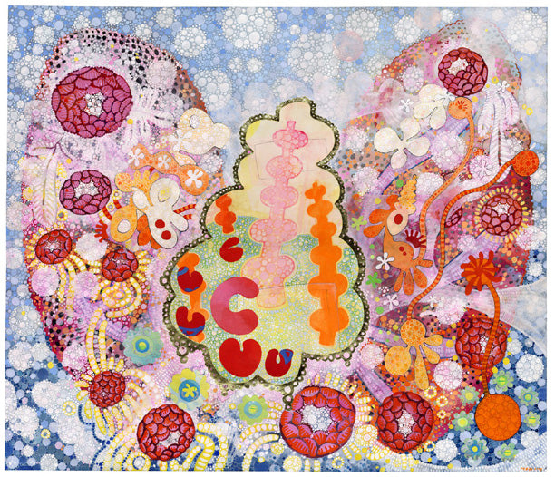 Deep Breath / Original Mixed Media on Paper / Framed