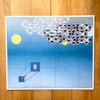 Mindscapes: Surrealist Sky — Art Print by Janiah Skye - In the Works: Artprize 2025