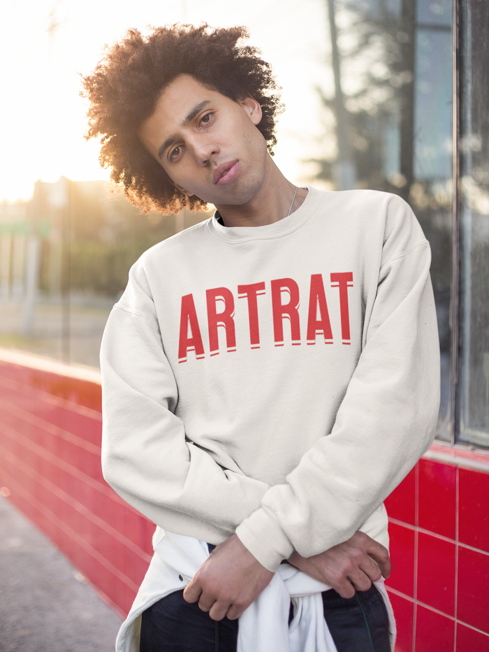 ArtRat Sweatshirt in Soft Cream