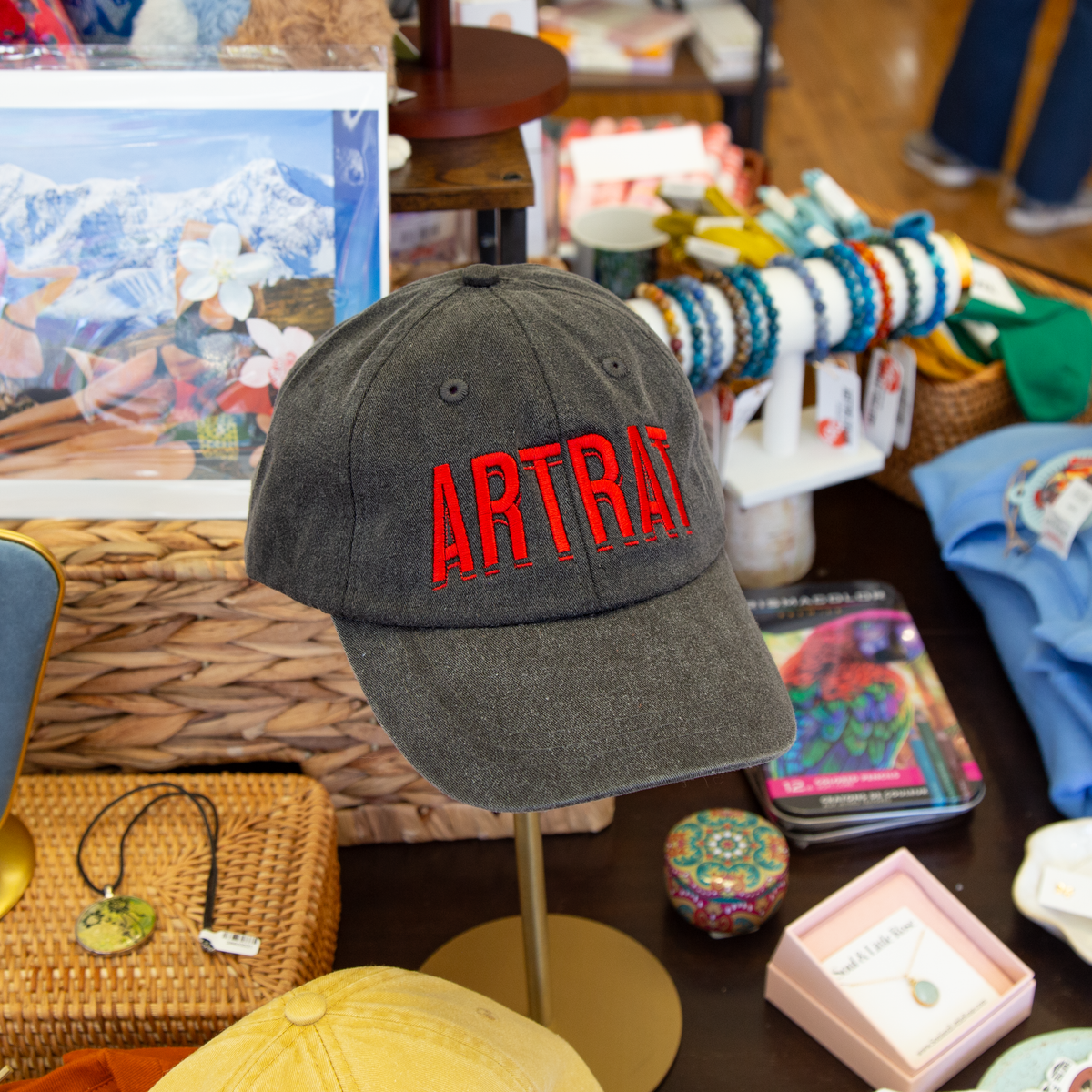 ArtRat Baseball Cap - Black
