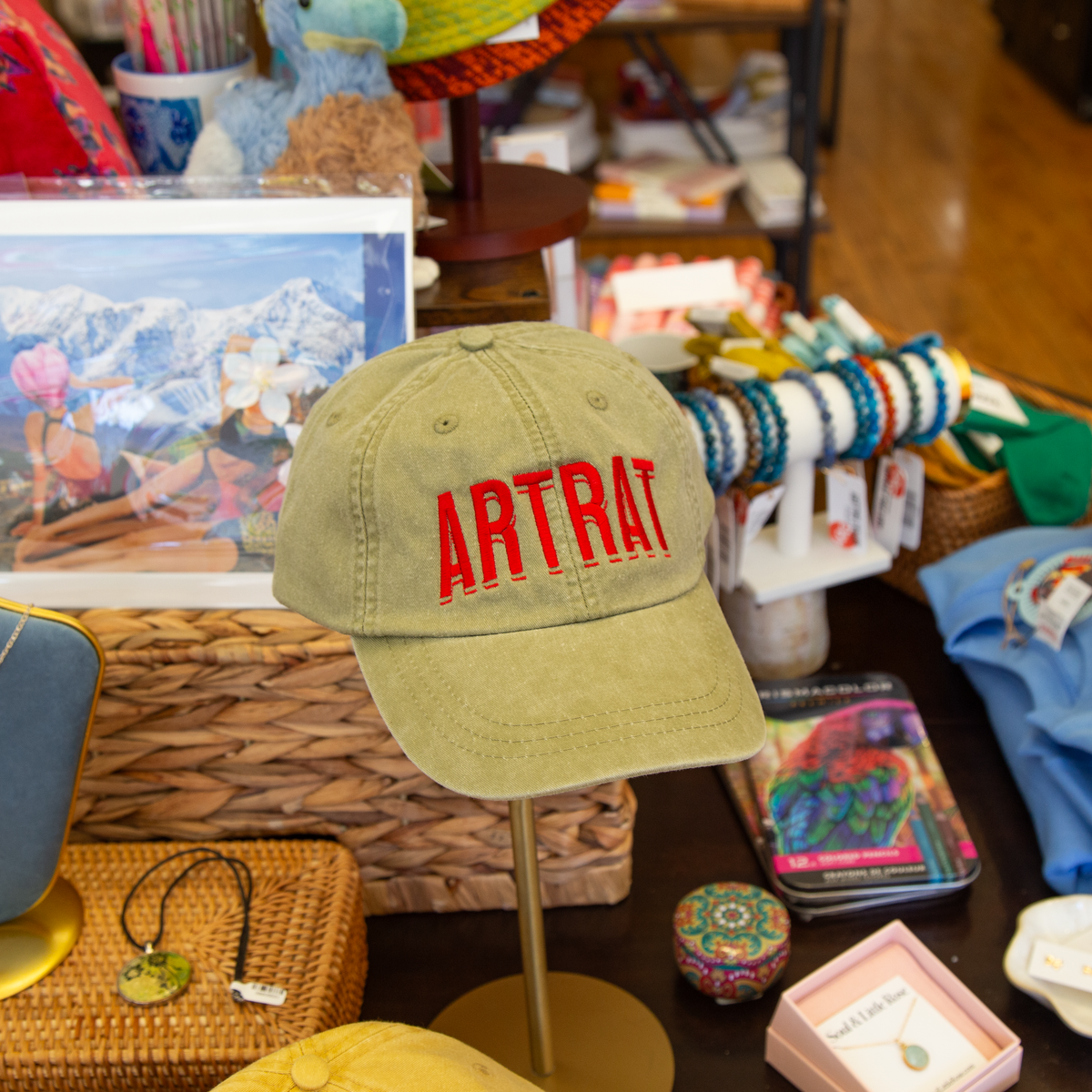 ArtRat Baseball Cap - Khaki