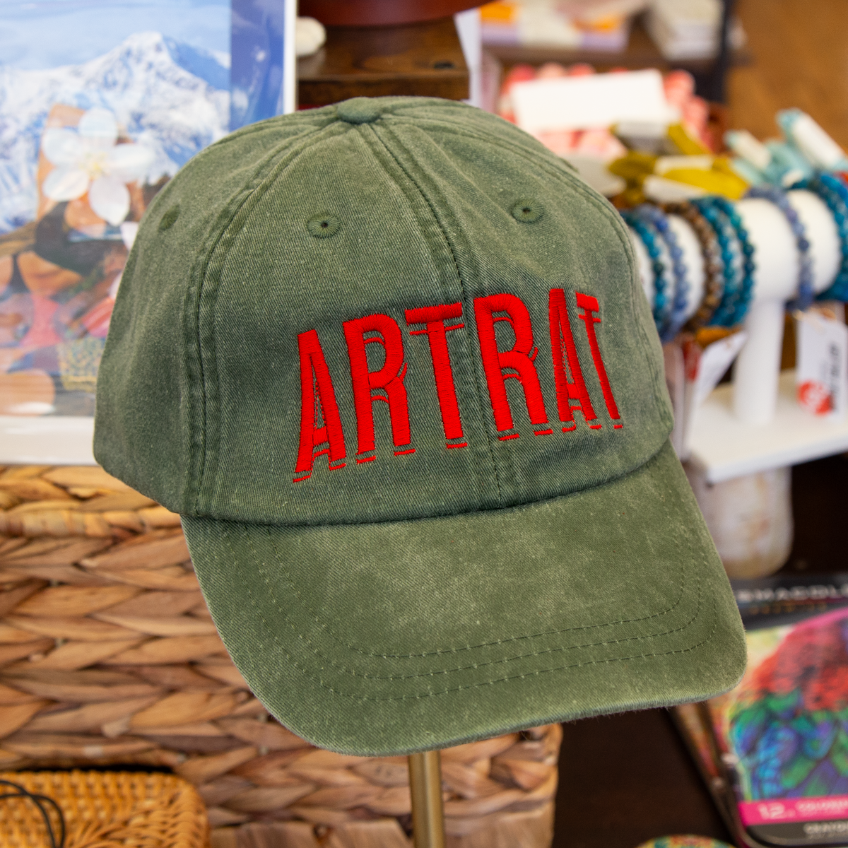 ArtRat Baseball Cap - Spruce Green