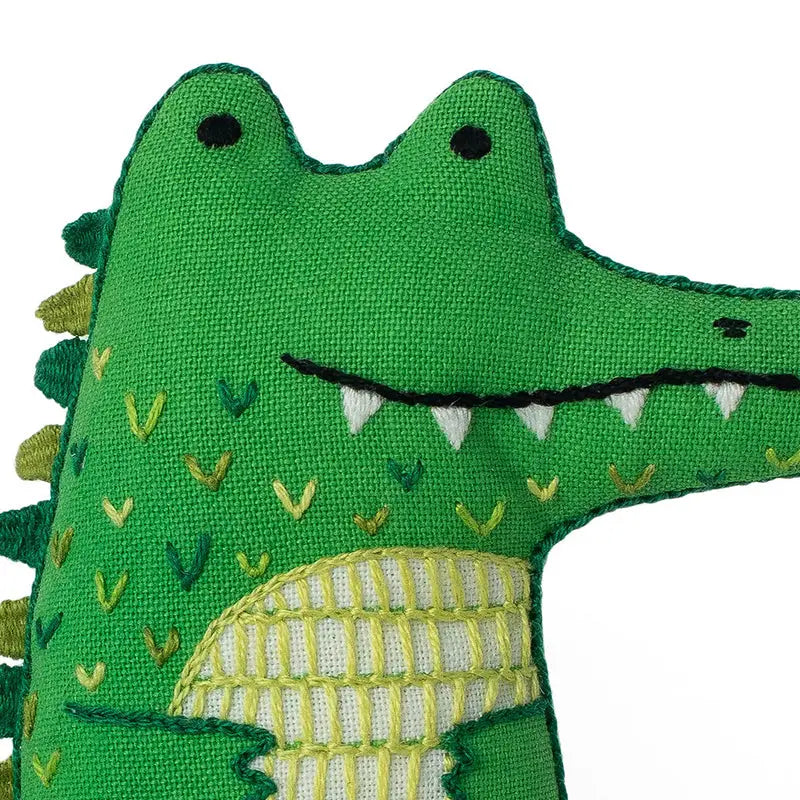 Alligator - Embroidery Kit