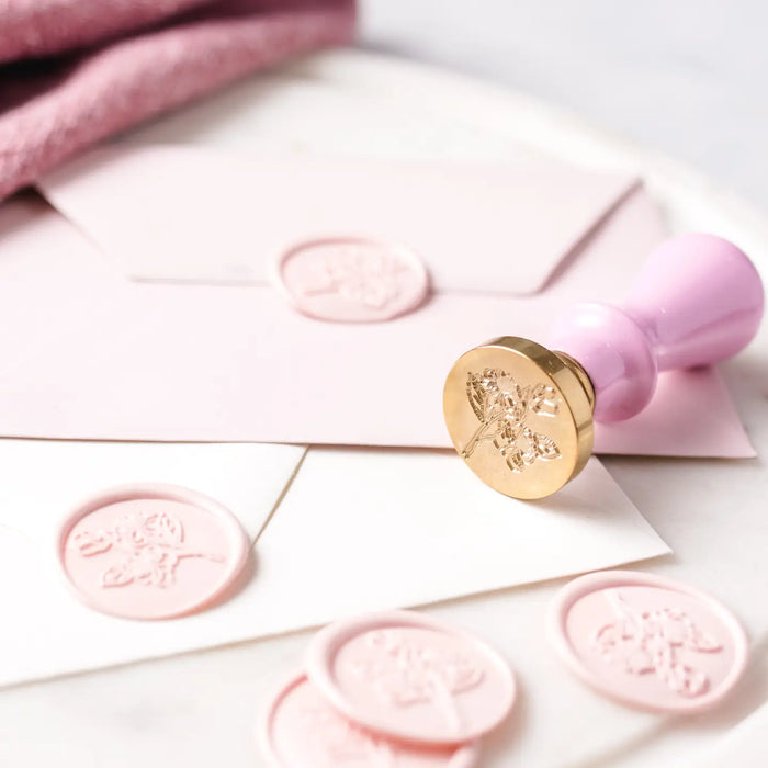 Wax Stamp and Wax Stick Set Cherry Blossom