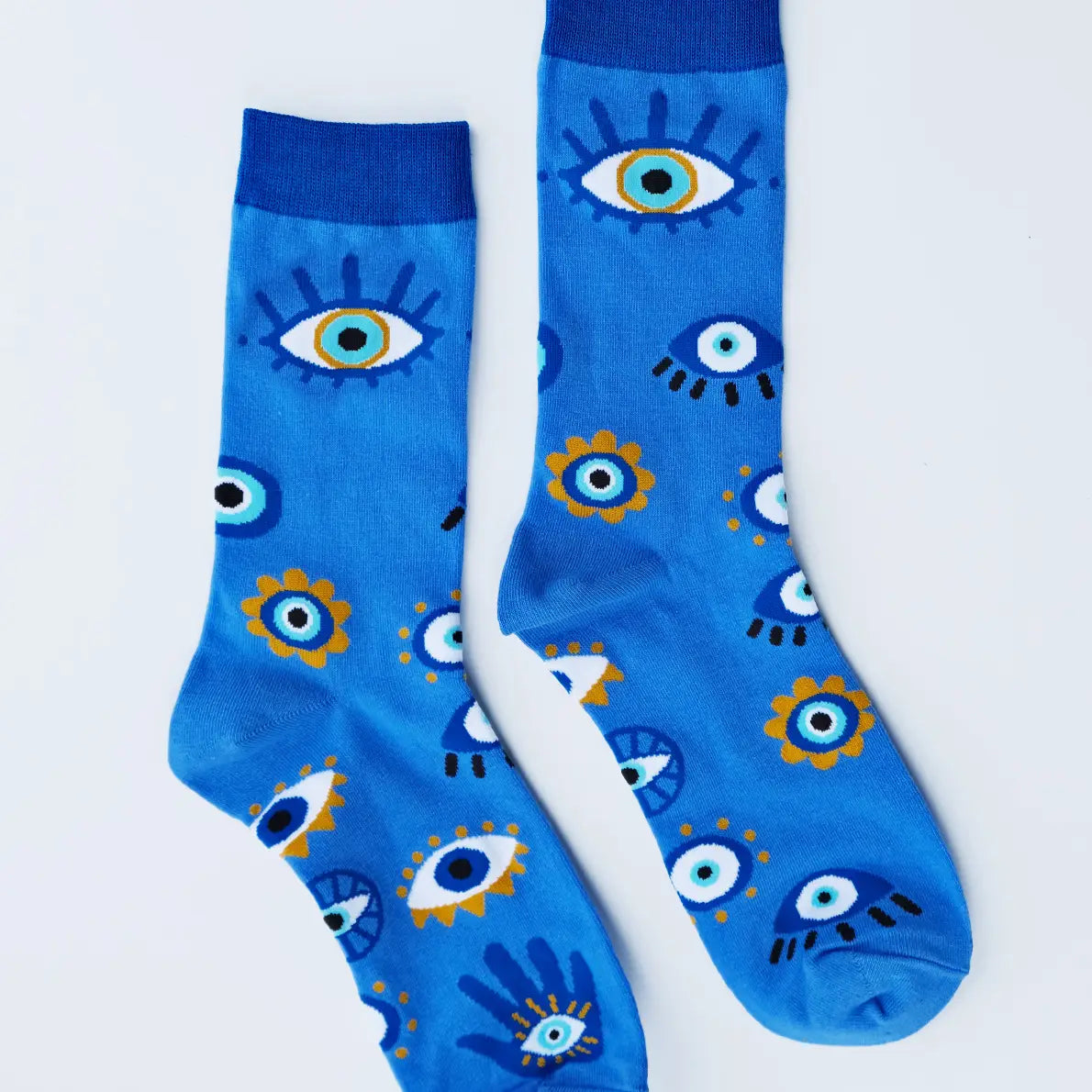 Evil Eye 100% Cotton Women’s Crew Socks from Idlewild