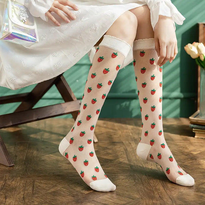 Adorable Patterned Summer Stockings