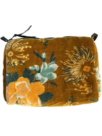 Rome Velvet Pouch Fuji Gold