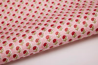 Block Printed Wrapping Paper Sheets - Daisy Festive Mix