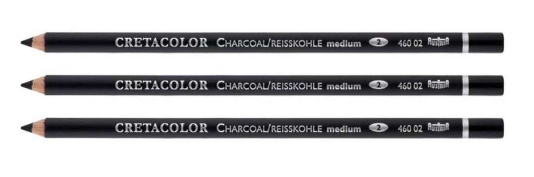 Cretacolor Charcoal Pencil - Medium,