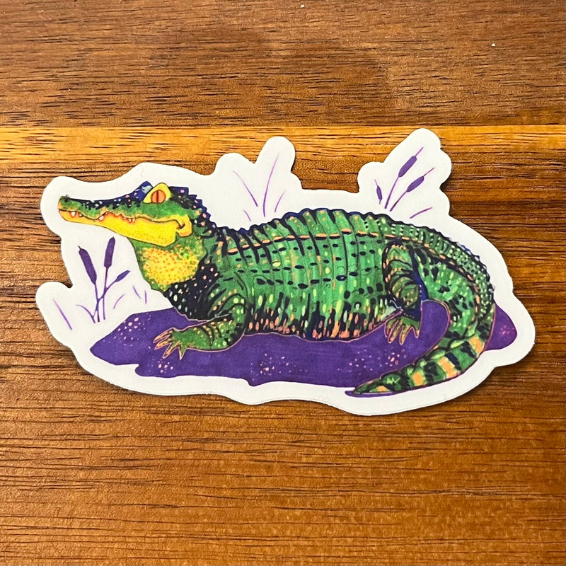 Ajax Alligator  -  Waterproof Vinyl Sticker