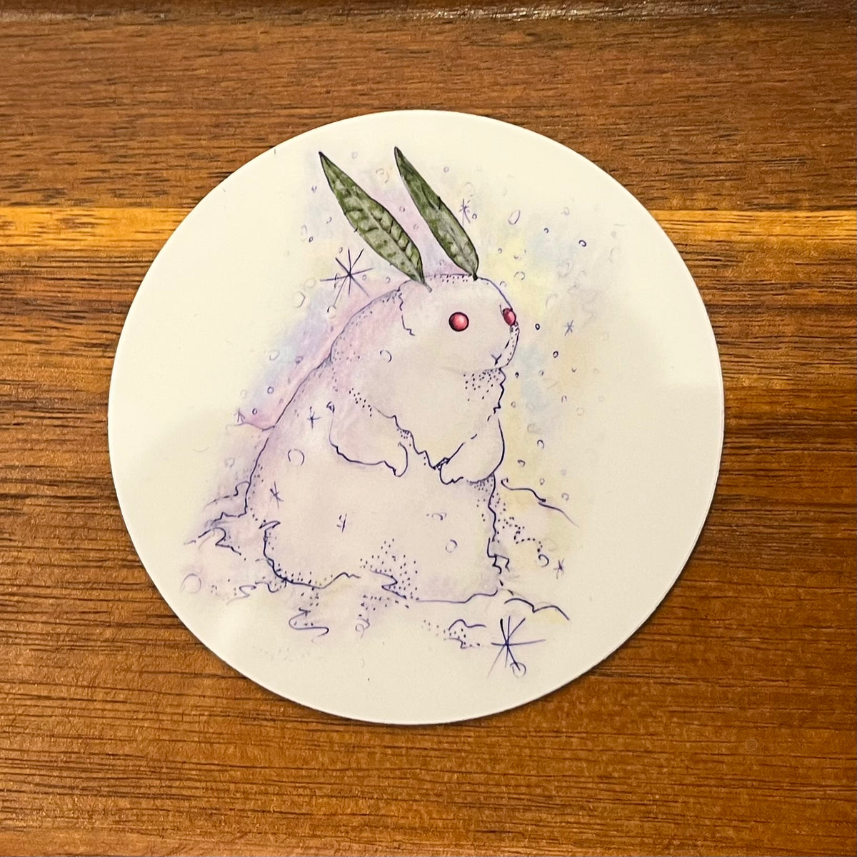 Snow Bunny - Waterproof Vinyl Sticker