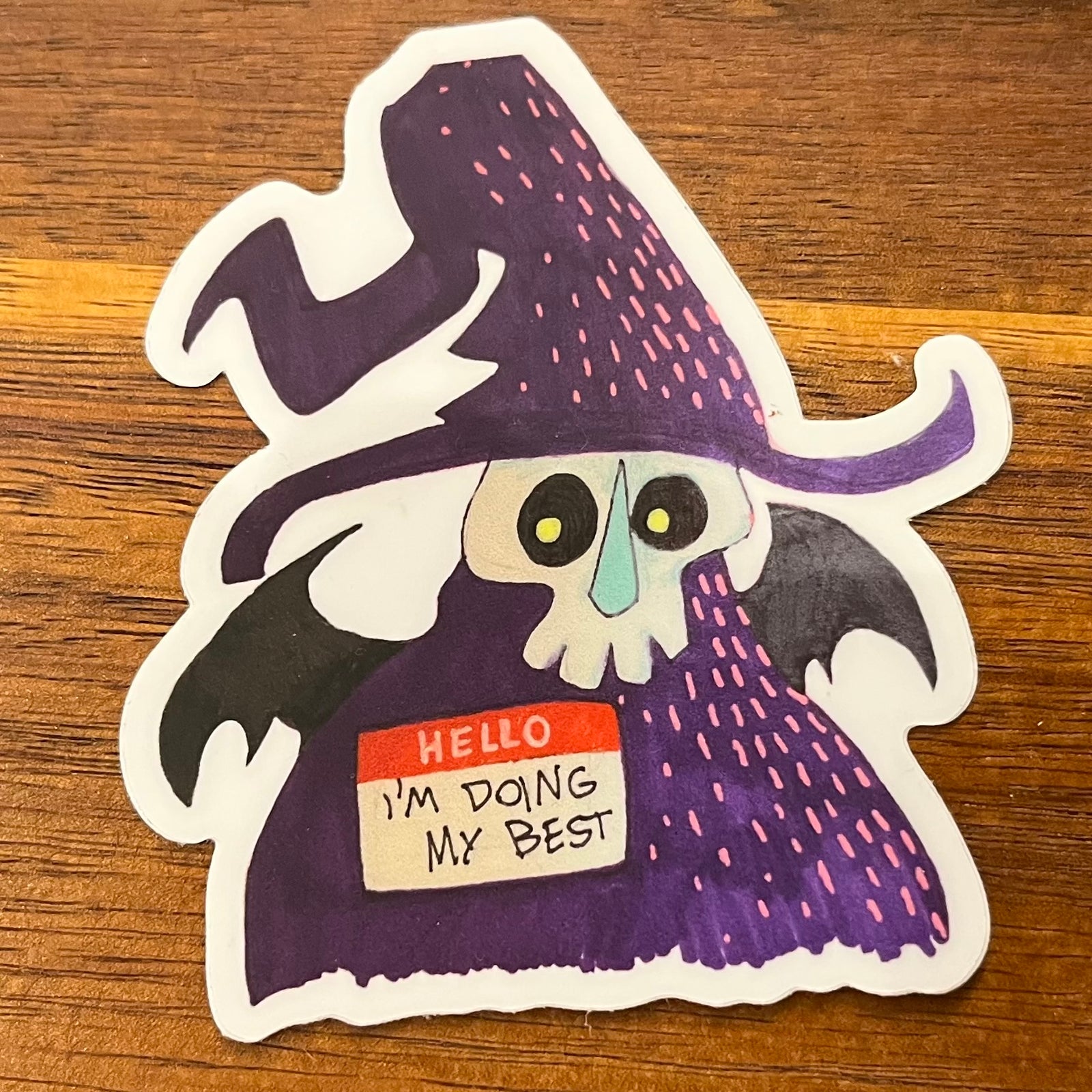 2 Spooky Jones Waterproof Vinyl Sticker