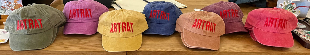 ArtRat Baseball Cap - Burgundy | ArtRat Gallery
