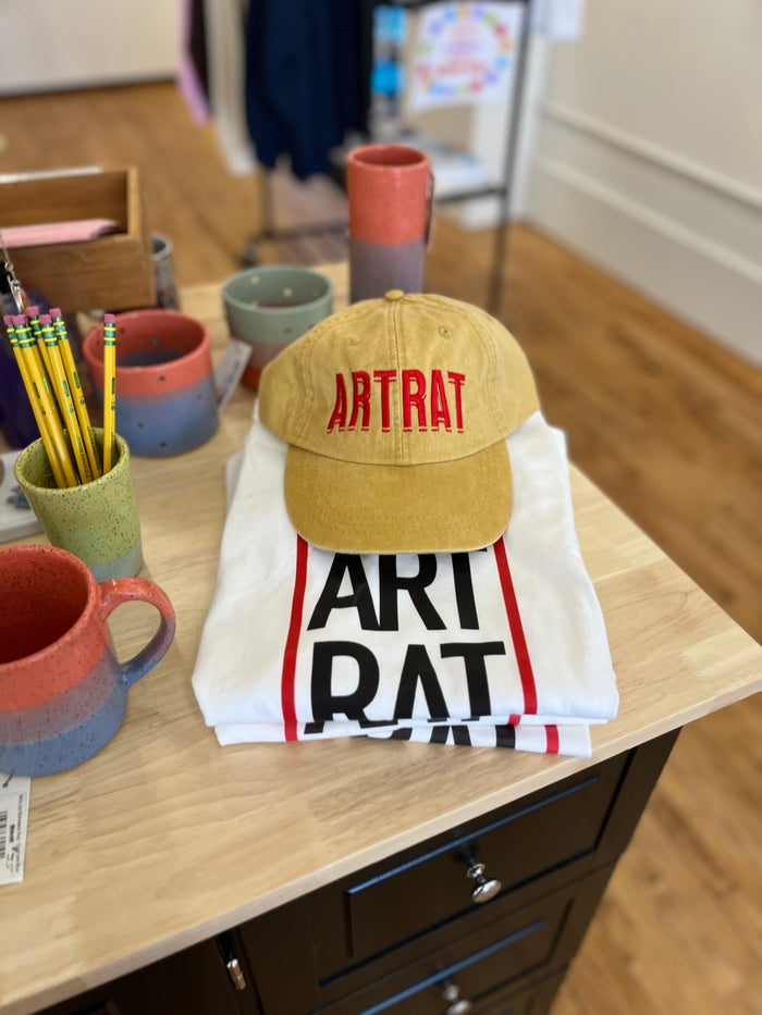 ArtRat Ball Cap — Mustard Baseball Cap