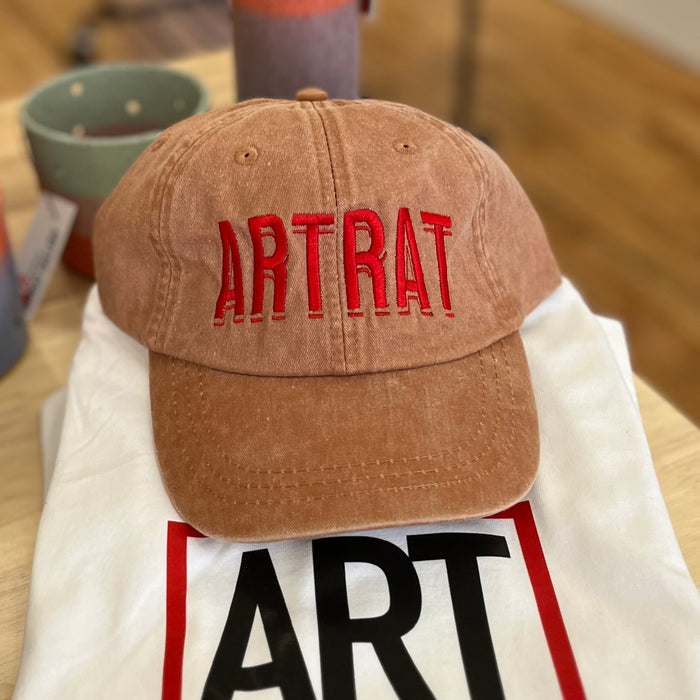 ArtRat Ball Cap — Terra Cotta Baseball Cap