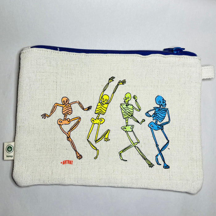 Skelly Cotton Pouch