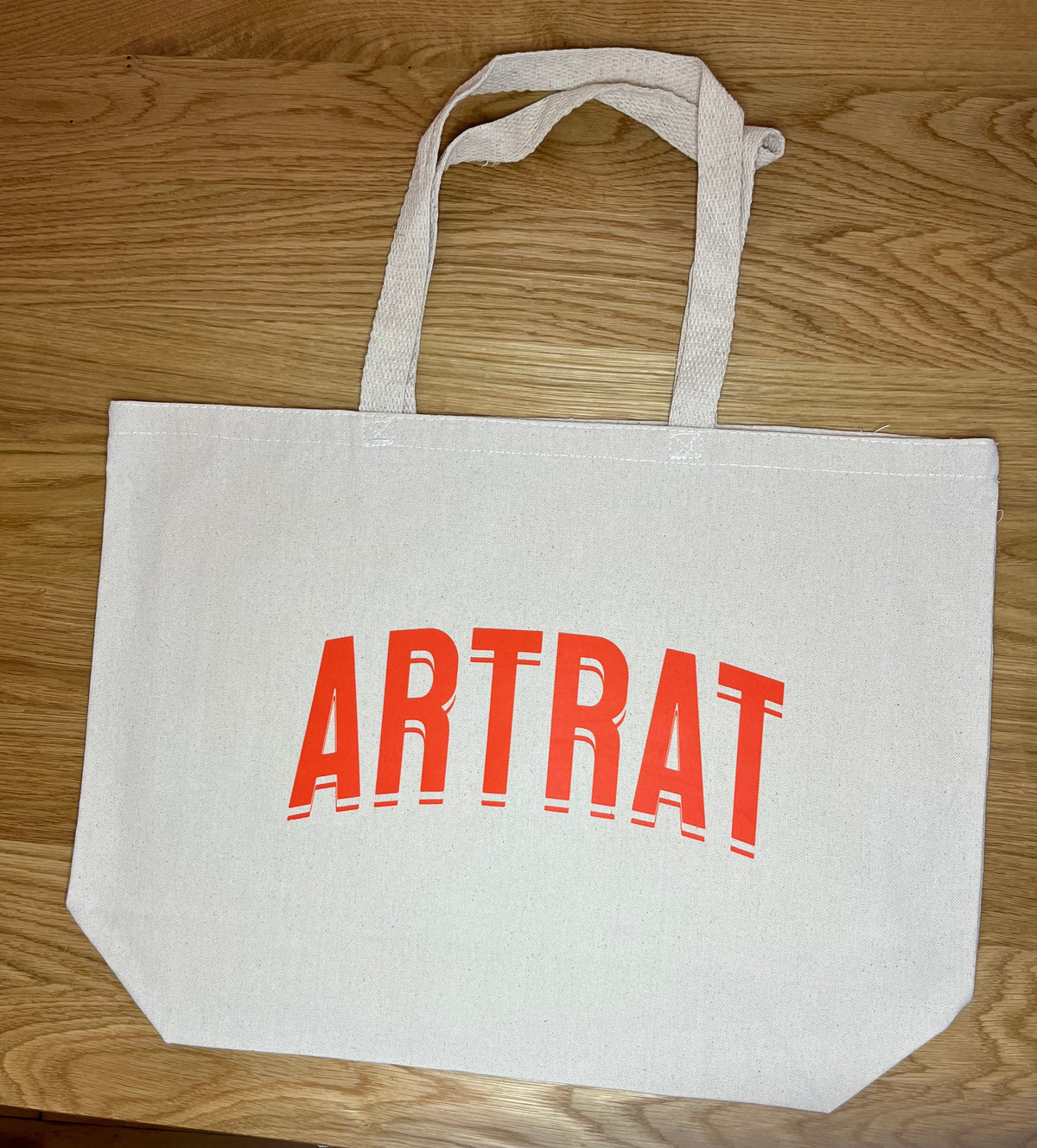 ArtRat Logo Canvas Tote