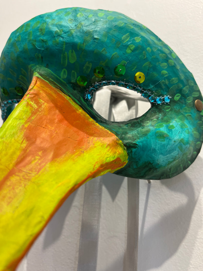 No Quacking Matter - OOAK Mixed Media Mask