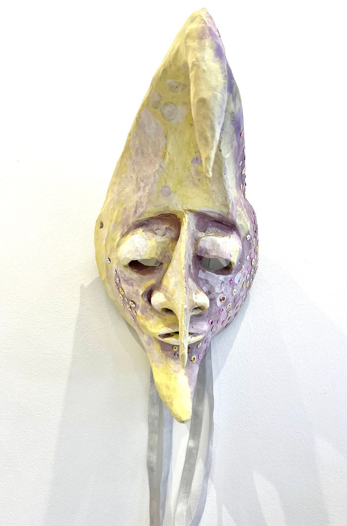 Moonshine Moon - OOAK Mixed Media Mask