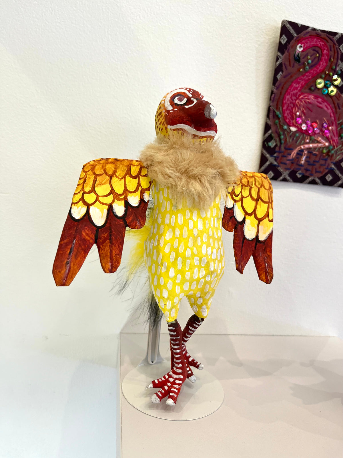 Sun Bird - OOAK Soft Sculpture