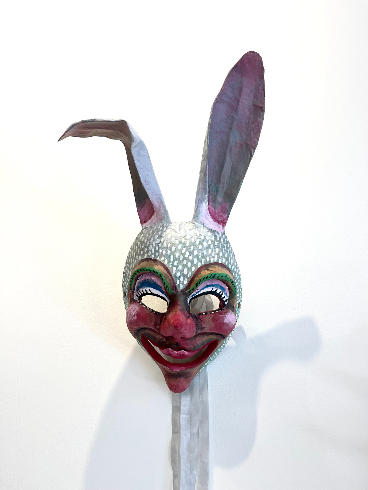 Bad Bunny - OOAK Mixed Media Mask