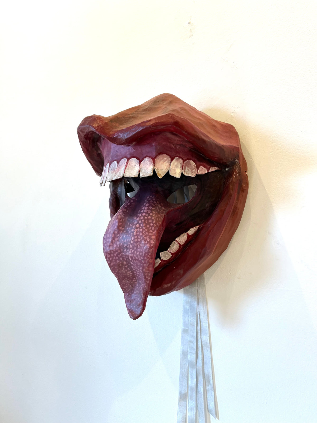 Big Mouth - OOAK Mixed Media Mask