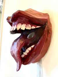 Big Mouth - OOAK Mixed Media Mask