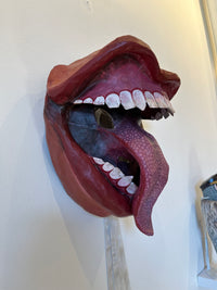 Big Mouth - OOAK Mixed Media Mask