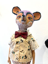 Miss Mabel Mouse - Ooak Handmade Sculpture Doll