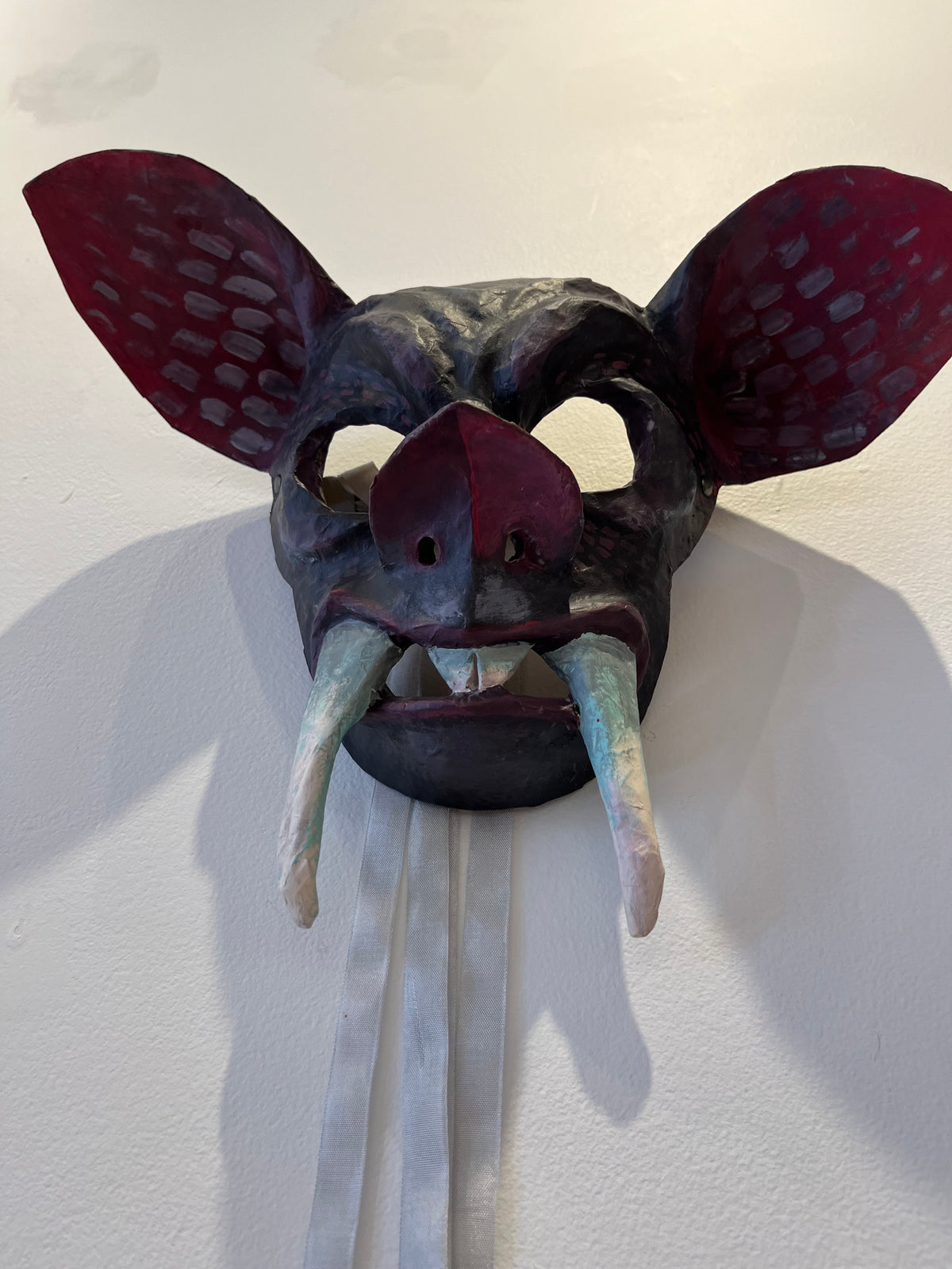 Hog Gobblin - OOAK Mixed Media Mask