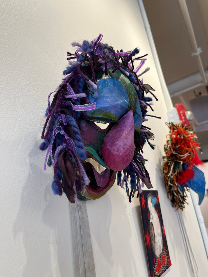 Baba Yaga - OOAK Mixed Media Mask