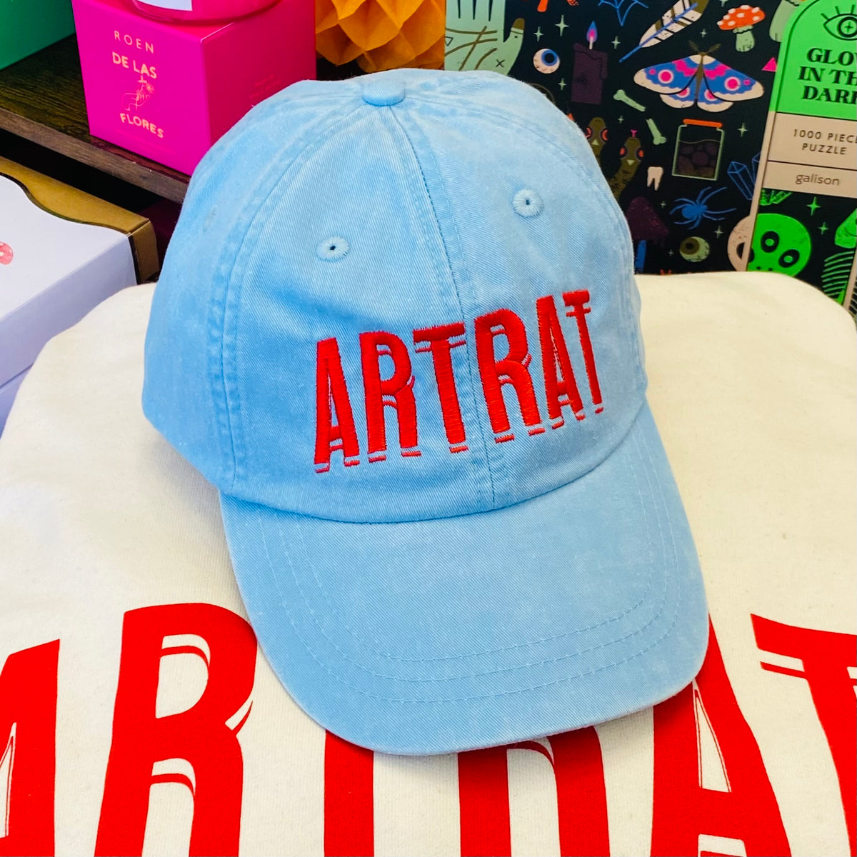 ArtRat Baseball Cap - Baby Blue