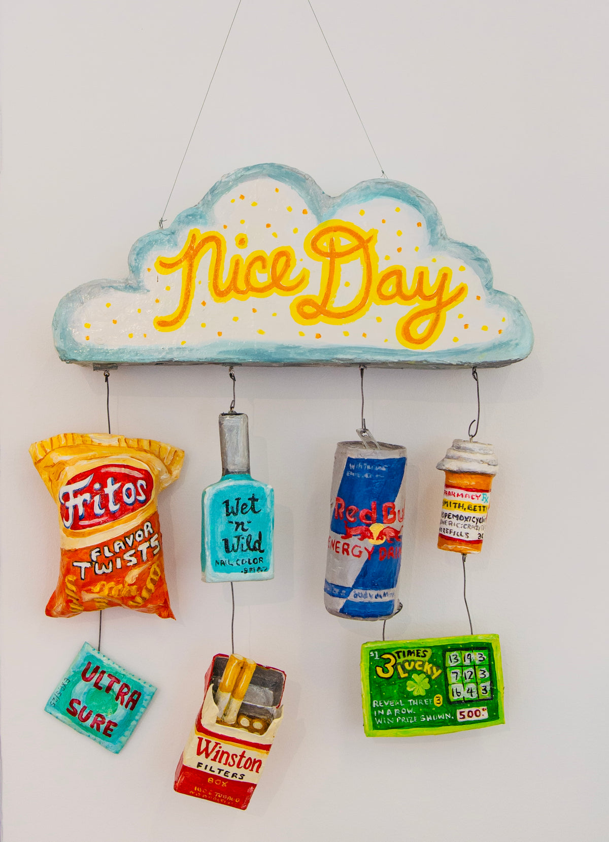 Nice Day Mobile / Original Wall Art Sculpture by Trinja Henrickson
