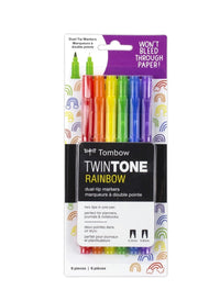 Tombow TwinTone Rainbow Dual Tip Markers