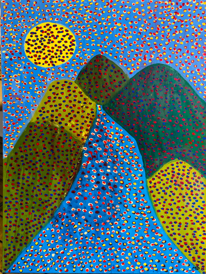 Summit - Acrylic Painting on Canvas by Mark Dunning