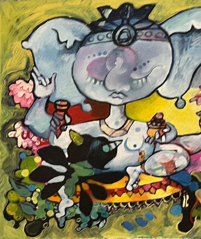 Pilgramage - Original Oil Painting by Nancy Tobin