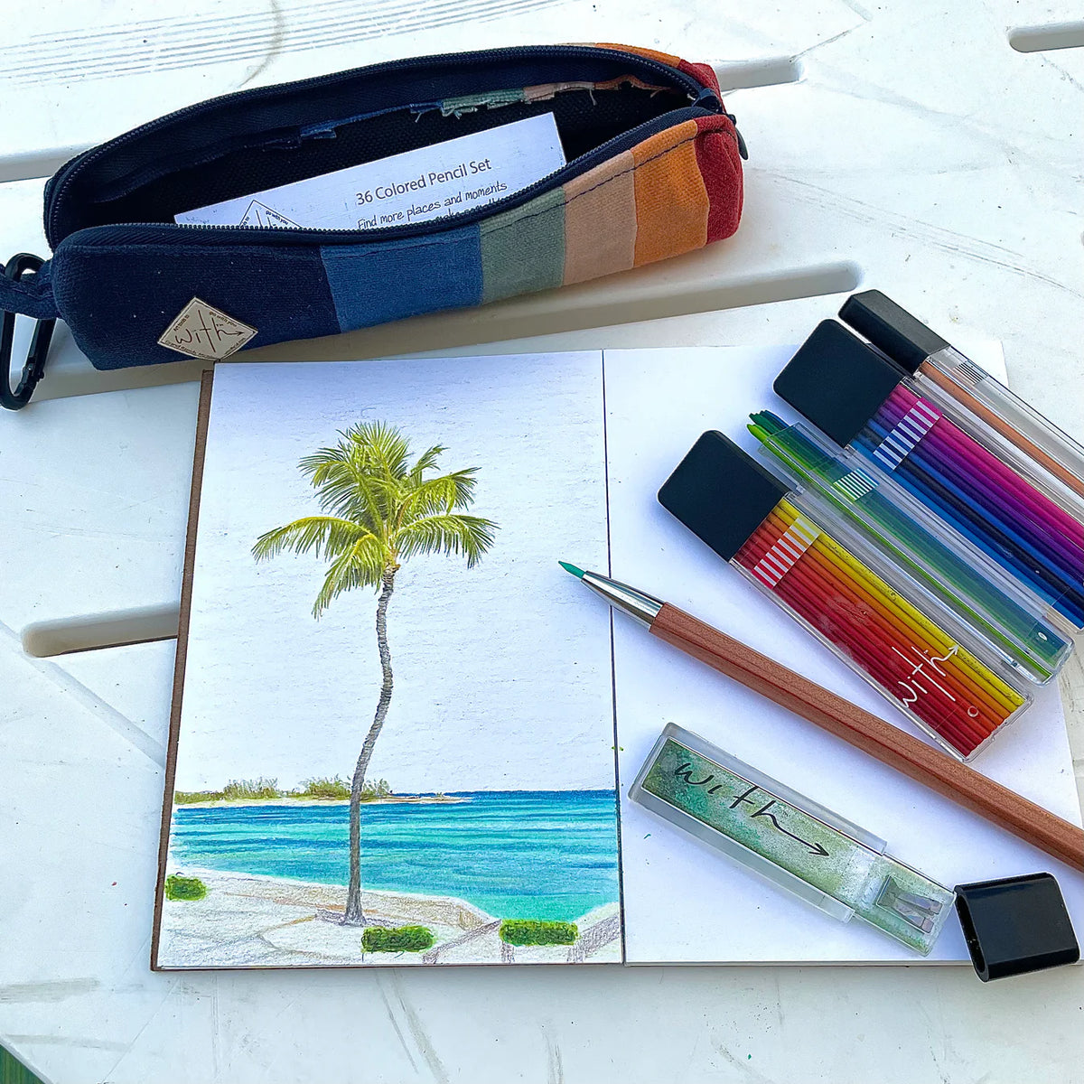 36 Colored Pencil Set / With