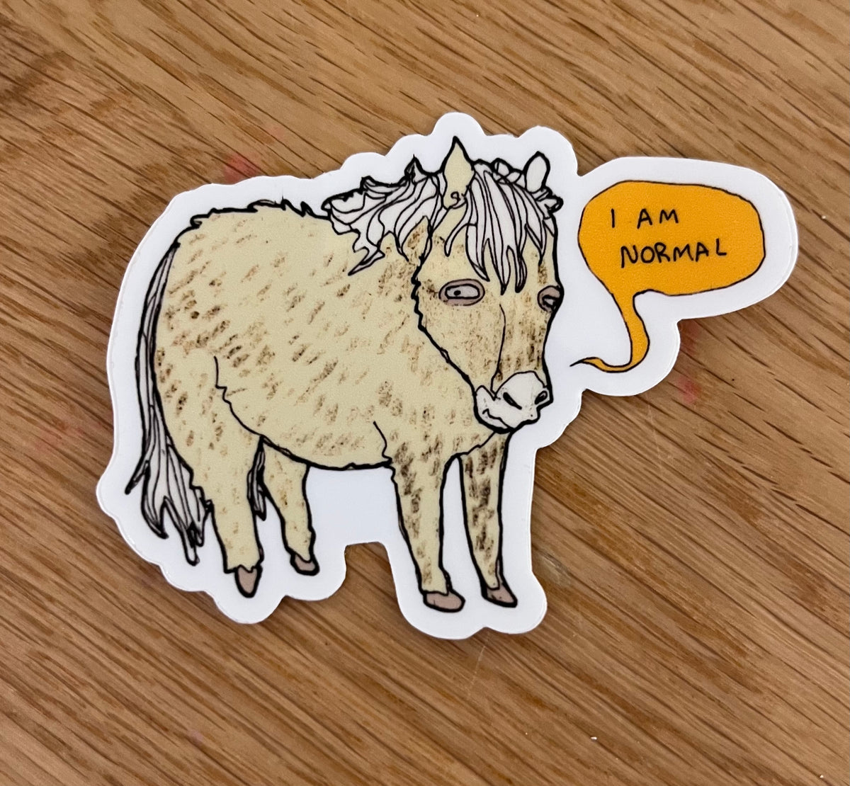 Mini horse (Muffin)