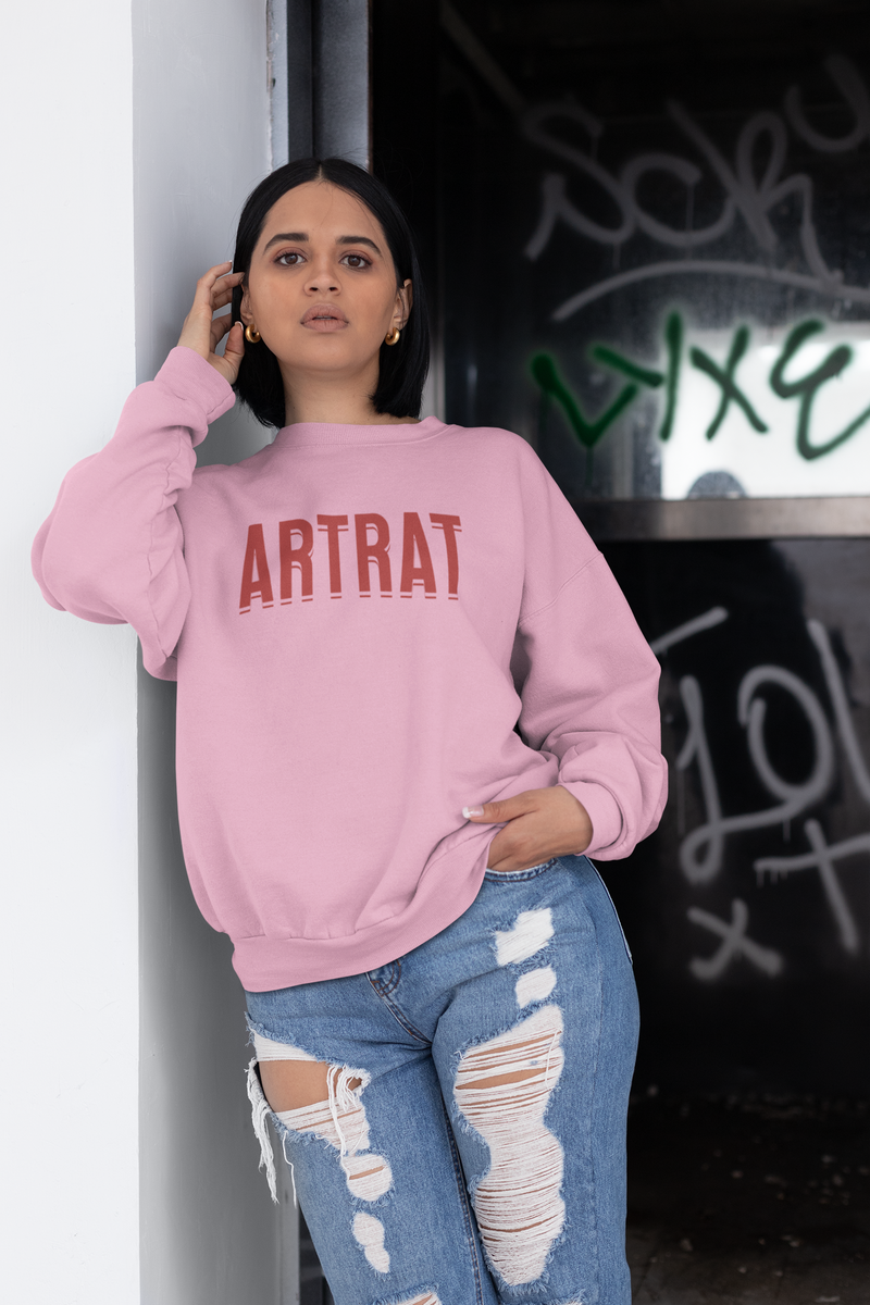 ArtRat Gallery Unisex NuBlend Crewneck Sweatshirt (Pink)