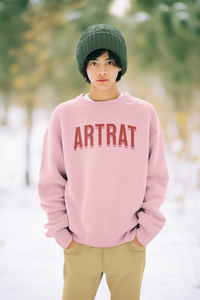 ArtRat Gallery Unisex NuBlend Crewneck Sweatshirt (Pink)