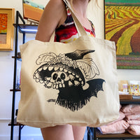 Catrina Canvas Tote - Designed by Sadie Rothenberg