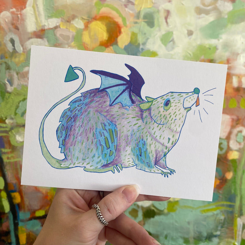 Mini Print / Super Luxe Postcard