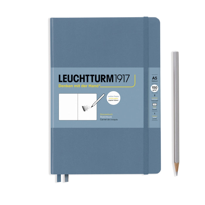 Leuchtturm 1917 A5 Artist Quality Sketchbook - Stone Blue