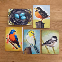 Birds & Nest - Notecard 5 Pack