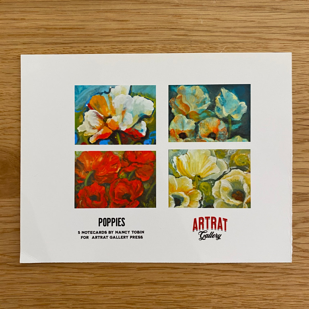 Poppies - Notecard 4 Pack