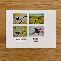 Birds in the Trees - Notecard 4 Pack