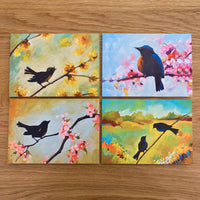 Birds in the Trees - Notecard 4 Pack